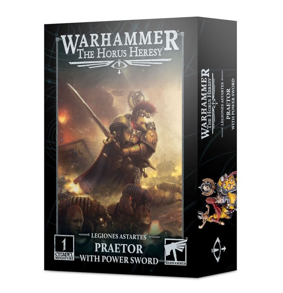 GW Models Horus Heresy: Legion Praetor With Power Sword 5011921144495