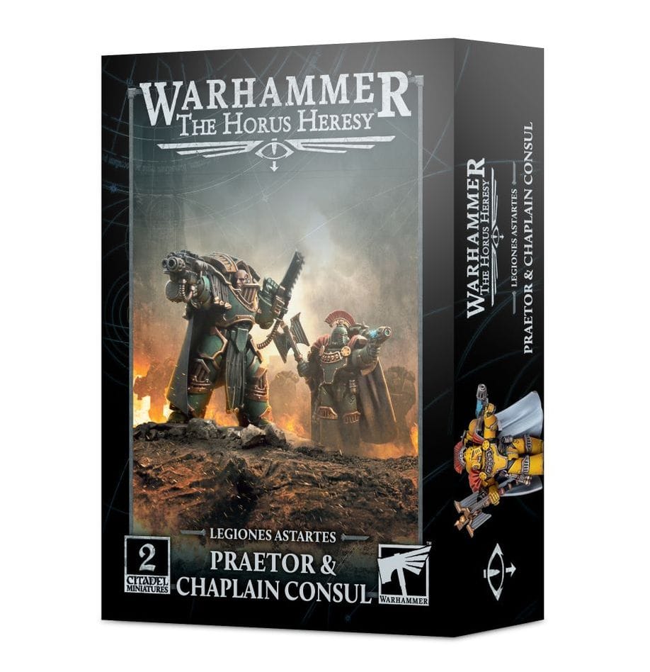 GW Models Legiones Astartes: Legion Cataphractii Praetor & Chaplain Consul 5011921170098