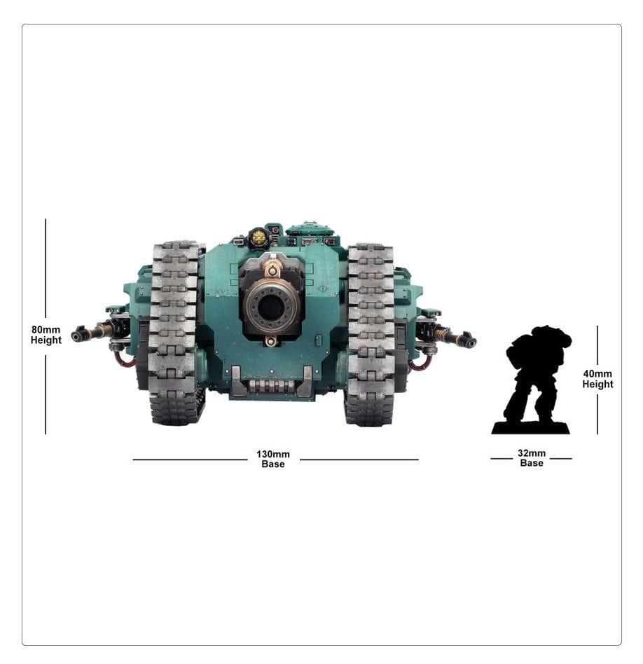 GW Models Legiones Astartes: Typhon Heavy Siege Tank 5011921197514