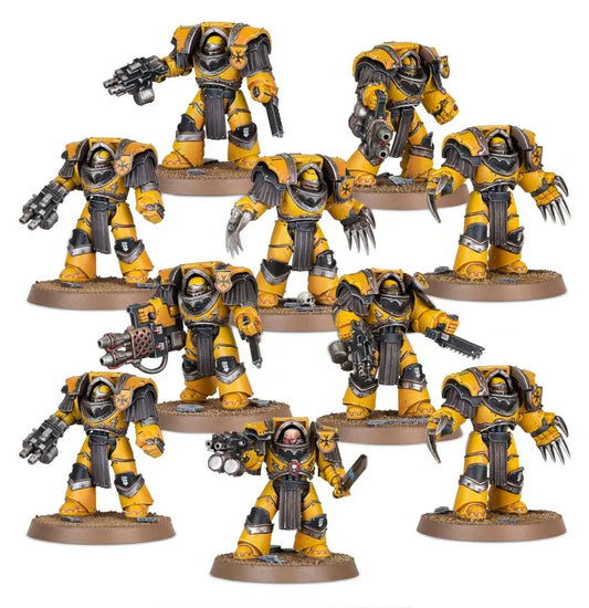 GW Models Legiones Astartes: Cataphractii Terminator Squad 5011921188390