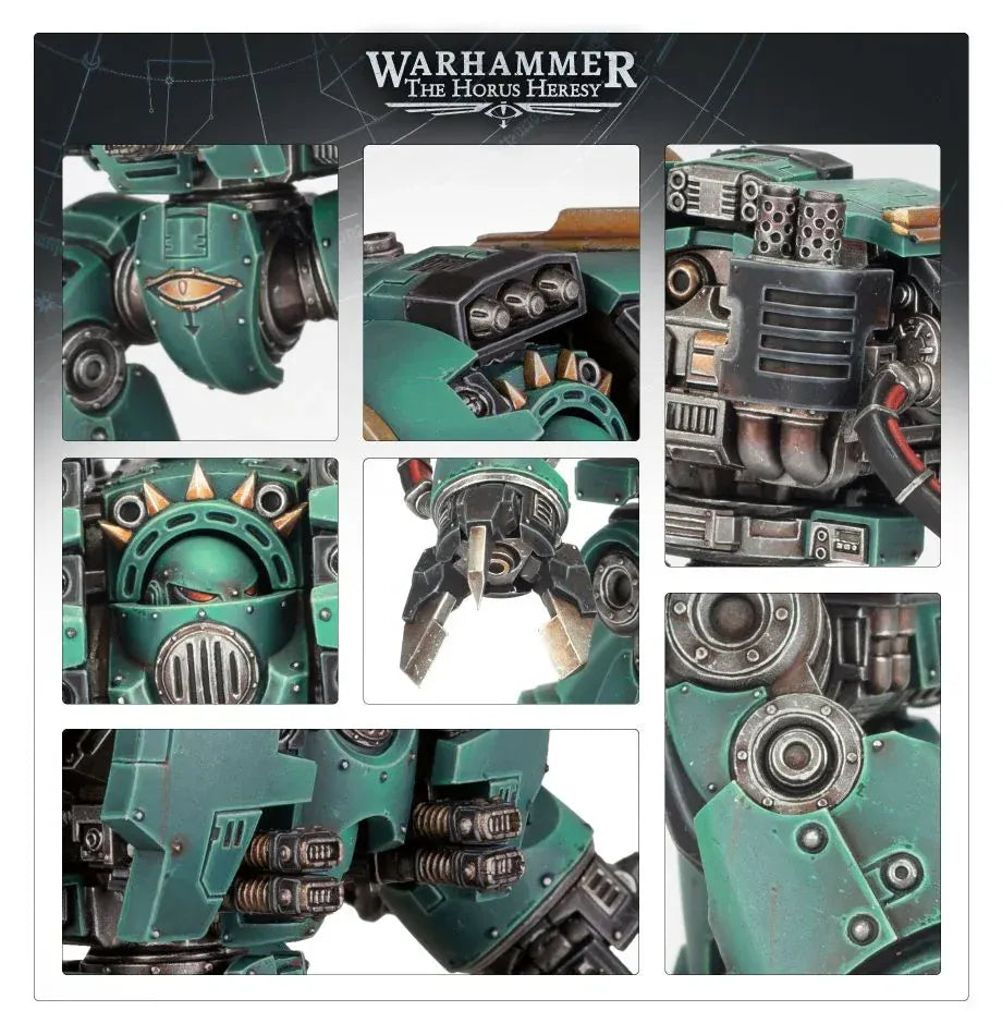 GW Models Legiones Astartes: Leviathan Siege Dreadnought With Claws / Drills 5011921189809