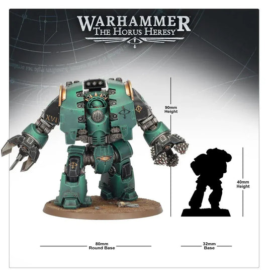 GW Models Legiones Astartes: Leviathan Siege Dreadnought With Claws / Drills 5011921189809
