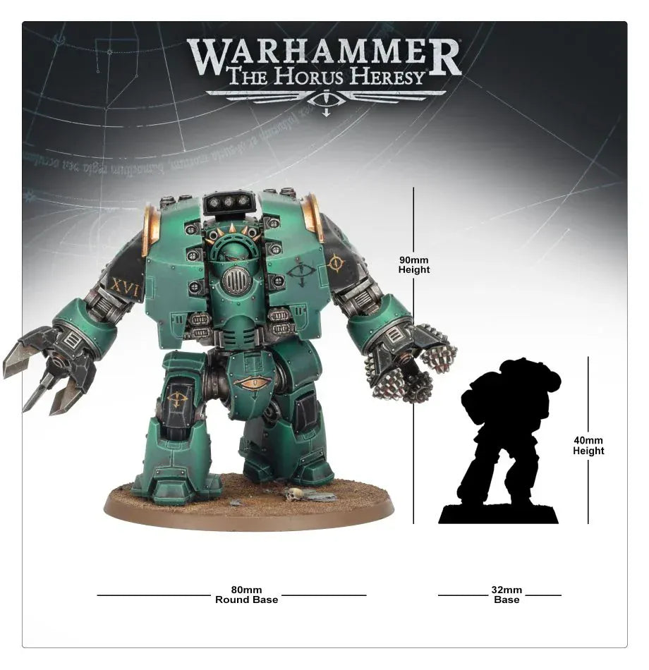 GW Models Legiones Astartes: Leviathan Siege Dreadnought With Claws / Drills 5011921189809