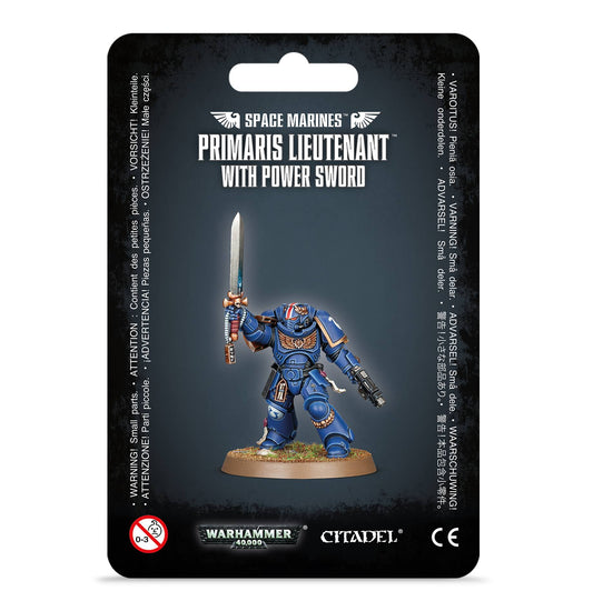 Space Marine PRIMARIS LIEUTENANT WITH POWER SWORD 5011921140893