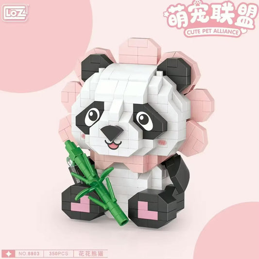 LOZ Flower Panda 8803 6932691988036