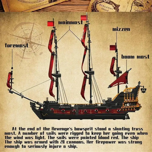 MouldKing Queen Anne's Revenge 13109 6972316261090