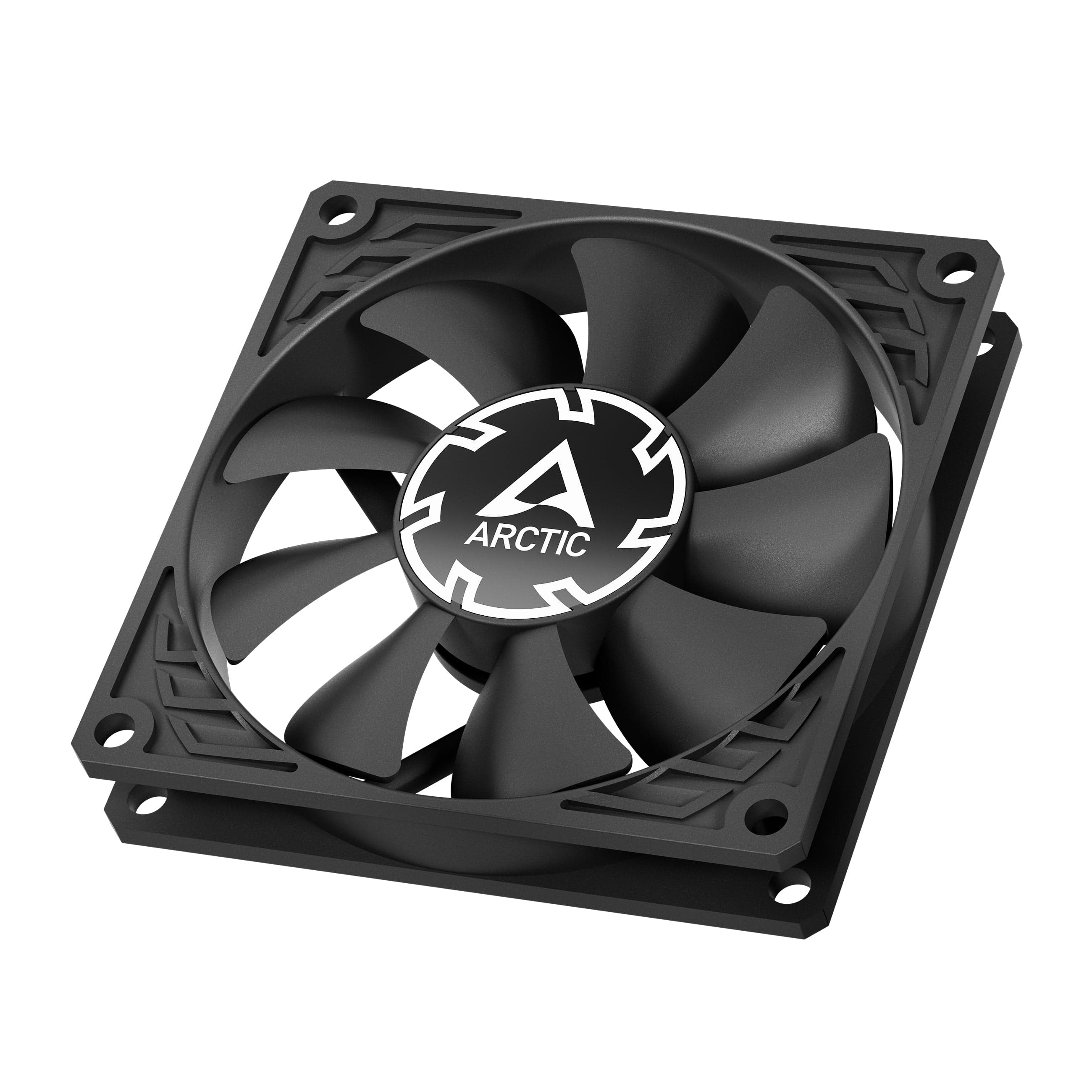 ARCTIC P8 Slim 8cm PWM PST Case Fan w/ Cable Splitter & Fluid Dynamic 300-3000 RPM 4895213704199