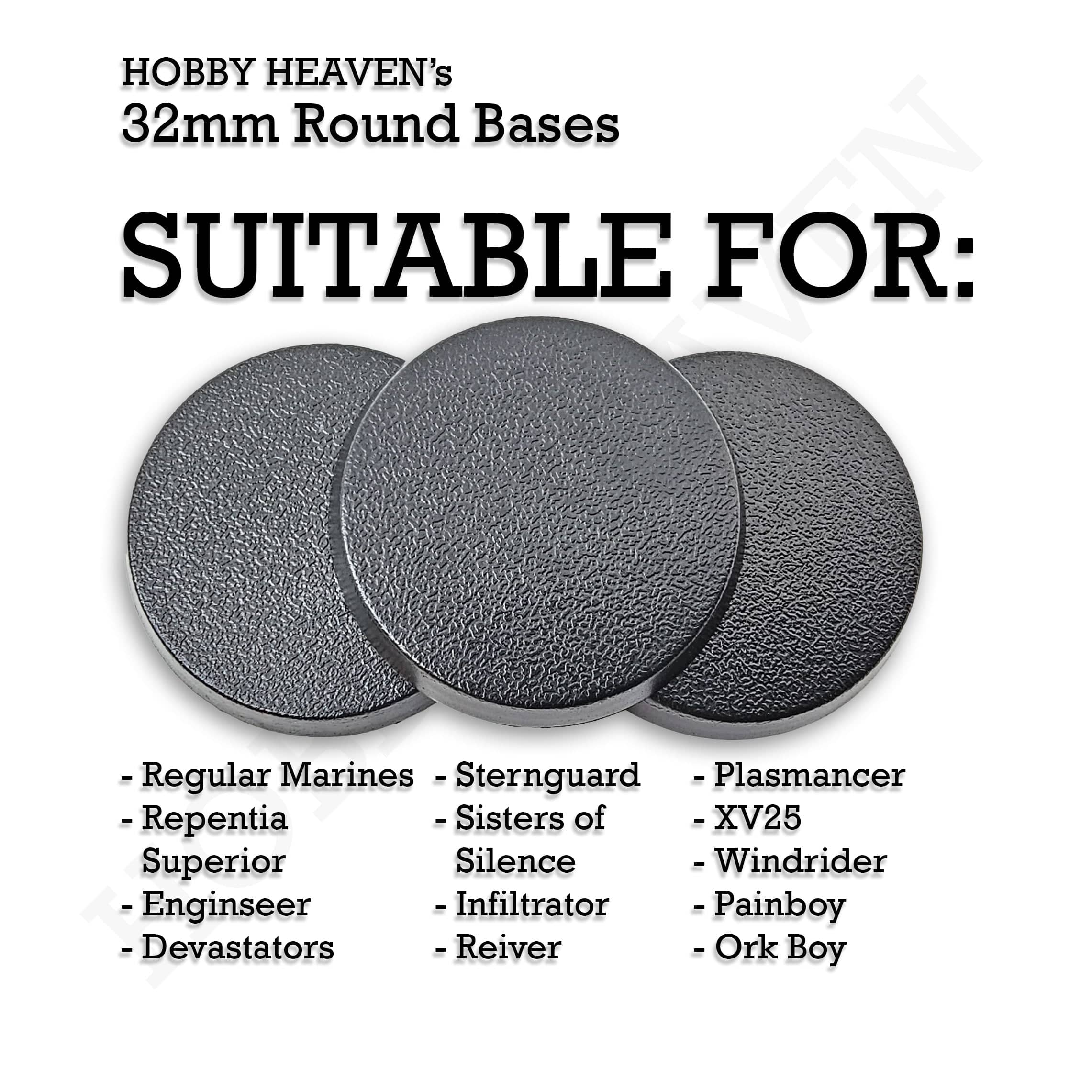 Base 25mm to 32mm Round Base Converter | Professional Gaming Base Adapter
