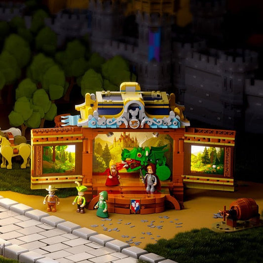 LUMIBRICKS - FUNWHOLE Medieval Troupe Carriage L9063 X004PAQ9DJ