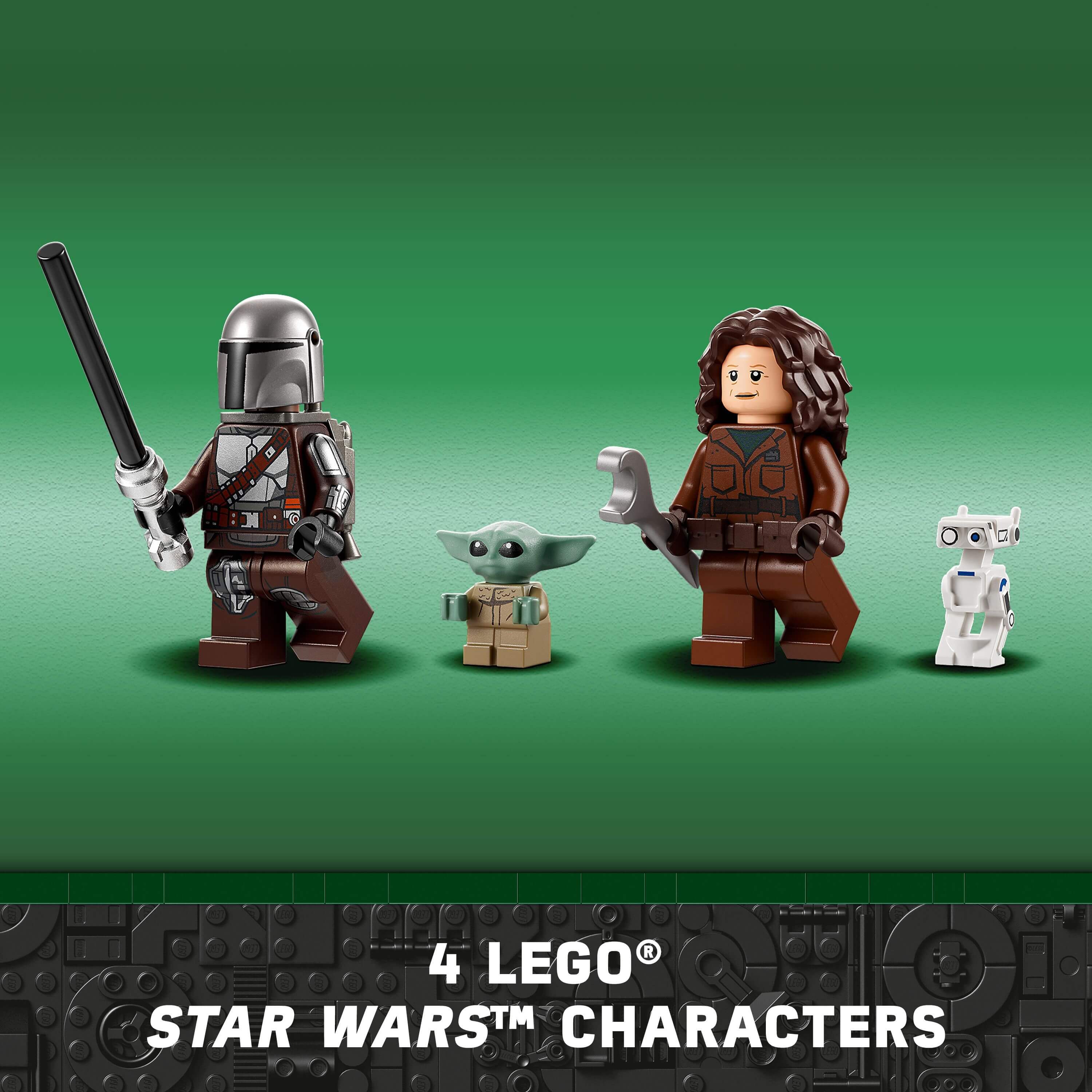 Toys & Games > Toys > Construction Toys > Interlocking Blocks > LEGO > LEGO Star Wars Lego Star Wars 75325 The Mandalorian’s N-1 Starfighter for Ages 9 & Up 5702017155517