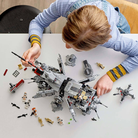 Toys & Games > Toys > Construction Toys > Interlocking Blocks > LEGO > LEGO Star Wars Lego Star Wars 75337 AT-TE Walker Buildable Playset for Ages 9 and Up 5702017155630