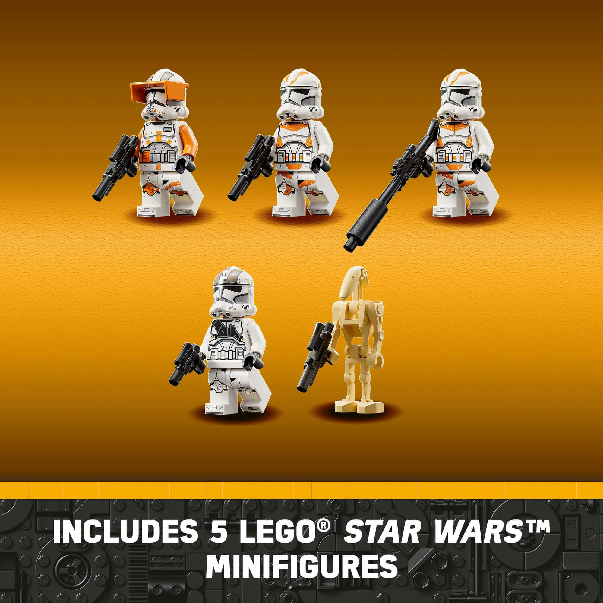 Toys & Games > Toys > Construction Toys > Interlocking Blocks > LEGO > LEGO Star Wars Lego Star Wars 75337 AT-TE Walker Buildable Playset for Ages 9 and Up 5702017155630