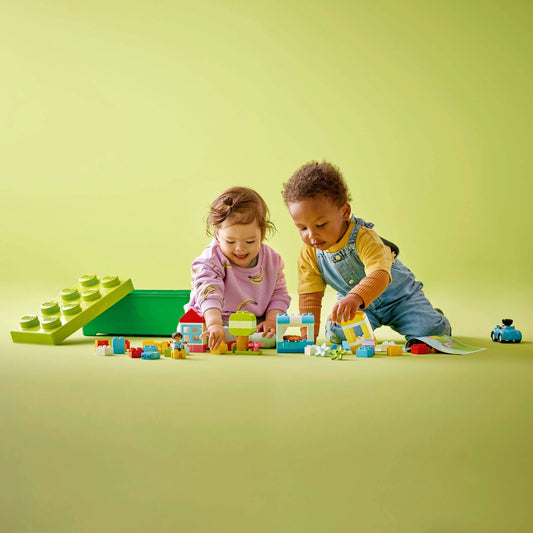 Toys & Games > Toys > Construction Toys > Interlocking Blocks > LEGO > LEGO Duplo Lego Duplo 10913 Brick Box Playset for Toddlers Ages 18 Months and Up 5702016617740