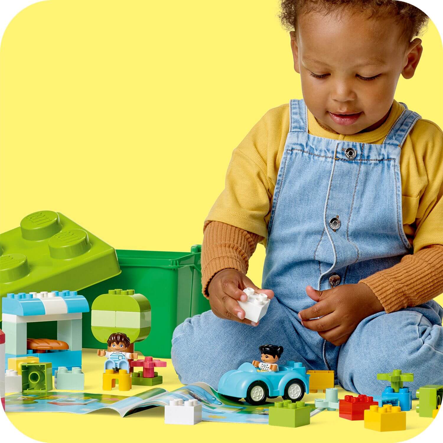 Toys & Games > Toys > Construction Toys > Interlocking Blocks > LEGO > LEGO Duplo Lego Duplo 10913 Brick Box Playset for Toddlers Ages 18 Months and Up 5702016617740