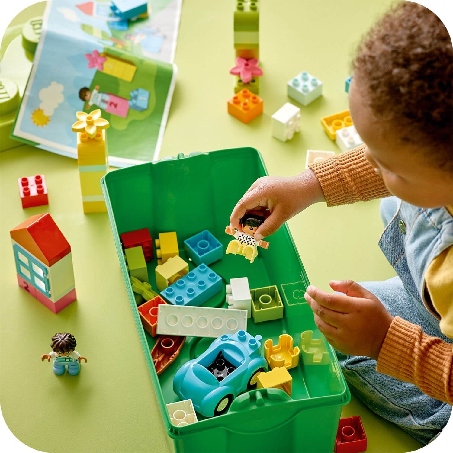 Toys & Games > Toys > Construction Toys > Interlocking Blocks > LEGO > LEGO Duplo Lego Duplo 10913 Brick Box Playset for Toddlers Ages 18 Months and Up 5702016617740