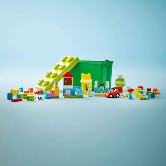 Toys & Games > Toys > Construction Toys > Interlocking Blocks > LEGO > LEGO Duplo Lego Duplo 10914 Deluxe Brick Box for Children Ages 18 Months and Up 5702016617757
