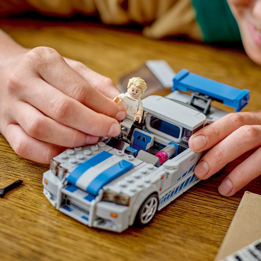 Toys & Games > Toys > Construction Toys > Interlocking Blocks > LEGO > LEGO Speed Champions Lego Speed Champions 76917 2 Fast 2 Furious Nissan Skyline GT-R (R34) 5702017424217