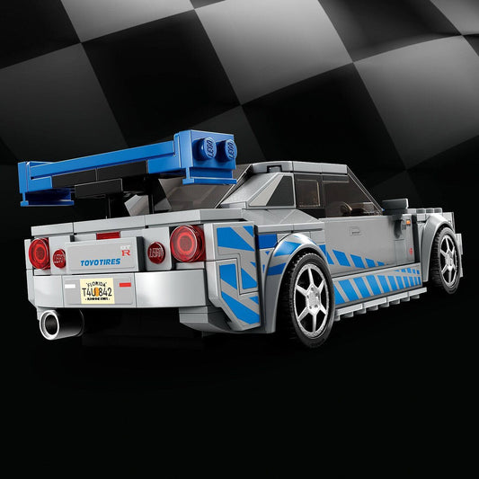 Toys & Games > Toys > Construction Toys > Interlocking Blocks > LEGO > LEGO Speed Champions Lego Speed Champions 76917 2 Fast 2 Furious Nissan Skyline GT-R (R34) 5702017424217