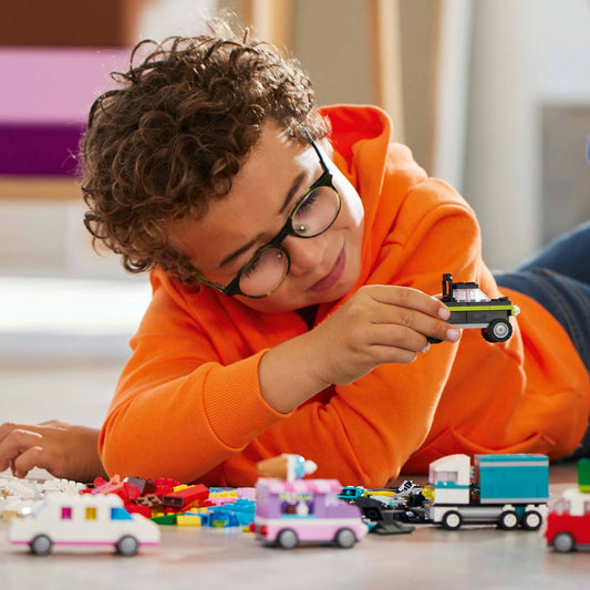 Toys & Games > Toys > Construction Toys > Interlocking Blocks > LEGO > LEGO Classic Lego Classic 11036 Creative Vehicles Building Toy for Ages 4 and Up 673419388184