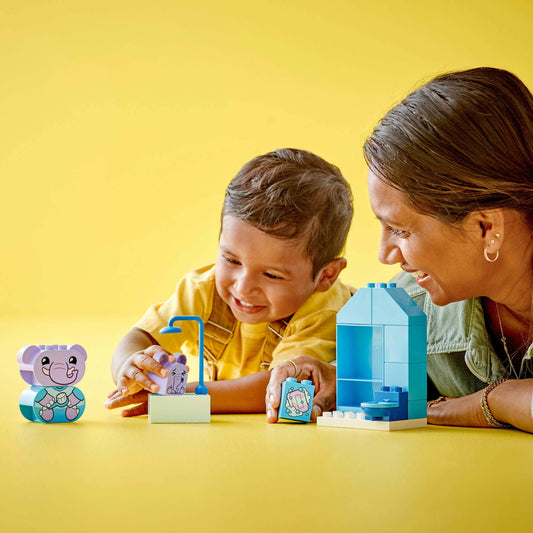 Toys & Games > Toys > Construction Toys > Interlocking Blocks > LEGO > LEGO Duplo Lego Duplo 10413 My First Daily Routines: Bath Time for Ages 18M & Up 673419388337