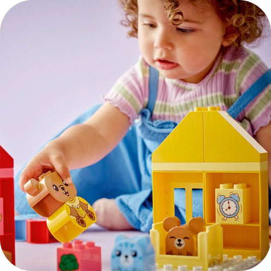 Toys & Games > Toys > Construction Toys > Interlocking Blocks > LEGO > LEGO Duplo Lego Duplo 10414 My First Daily Routines: Eating & Bedtime for Ages 18M+ 673419388344