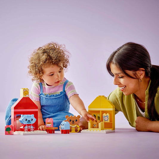 Toys & Games > Toys > Construction Toys > Interlocking Blocks > LEGO > LEGO Duplo Lego Duplo 10414 My First Daily Routines: Eating & Bedtime for Ages 18M+ 673419388344