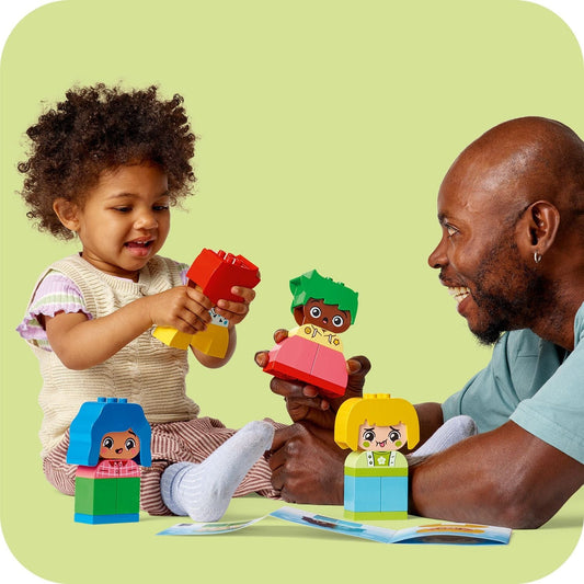 Toys & Games > Toys > Construction Toys > Interlocking Blocks > LEGO > LEGO Duplo Lego Duplo 10415 My First Big Feelings & Emotions for Ages 18M and Up 673419388757