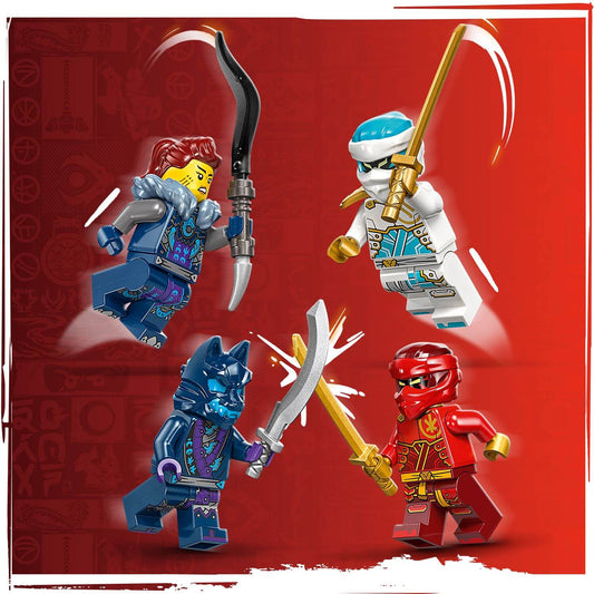 Toys & Games > Toys > Construction Toys > Interlocking Blocks > LEGO > LEGO Ninjago Lego Ninjago 71808 Kai's Elemental Fire Mech Playset for Ages 7 and Up 5702017584522