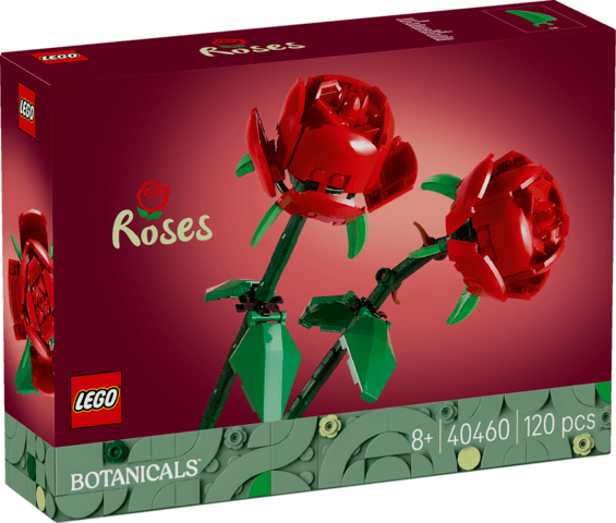 Toys & Games > Toys > Construction Toys > Interlocking Blocks > LEGO > LEGO Flowers Lego Botanicals 40460 Roses Building Toy Gift for Ages 8 and Up 673419434072