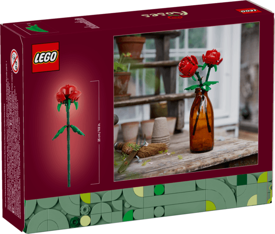 Toys & Games > Toys > Construction Toys > Interlocking Blocks > LEGO > LEGO Flowers Lego Botanicals 40460 Roses Building Toy Gift for Ages 8 and Up 673419434072