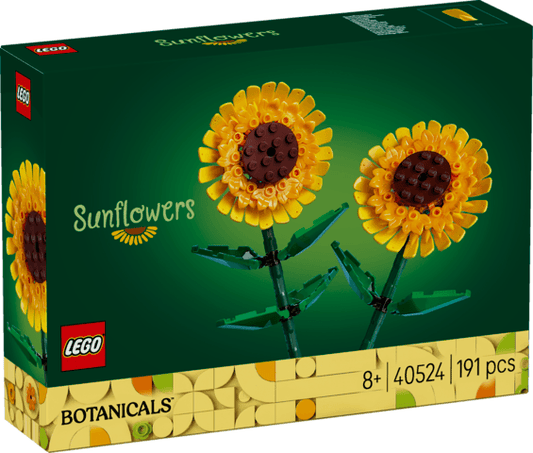 Toys & Games > Toys > Construction Toys > Interlocking Blocks > LEGO > LEGO Flowers Lego Botanicals 40524 Sunflowers Buildable Toy Gift for Ages 8 and Up 5702017165646