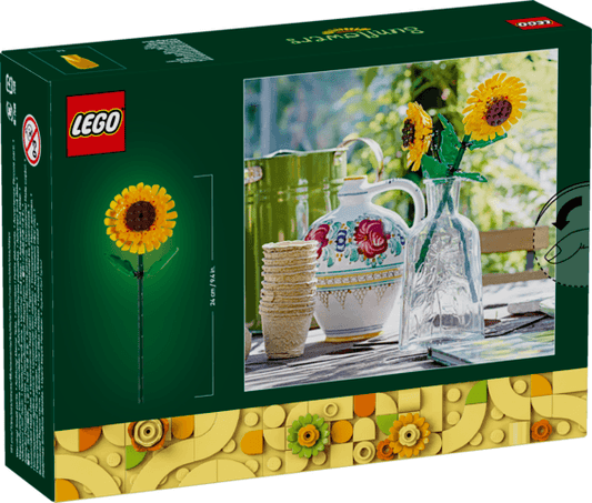 Toys & Games > Toys > Construction Toys > Interlocking Blocks > LEGO > LEGO Flowers Lego Botanicals 40524 Sunflowers Buildable Toy Gift for Ages 8 and Up 5702017165646