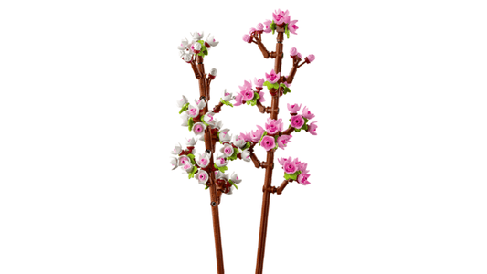 Toys & Games > Toys > Construction Toys > Interlocking Blocks > LEGO > LEGO Flowers Lego Botanicals 40725 Cherry Blossoms Building Toy Gift for Ages 8+ 5702017596976