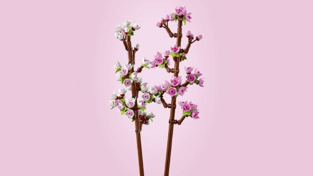 Toys & Games > Toys > Construction Toys > Interlocking Blocks > LEGO > LEGO Flowers Lego Botanicals 40725 Cherry Blossoms Building Toy Gift for Ages 8+ 5702017596976