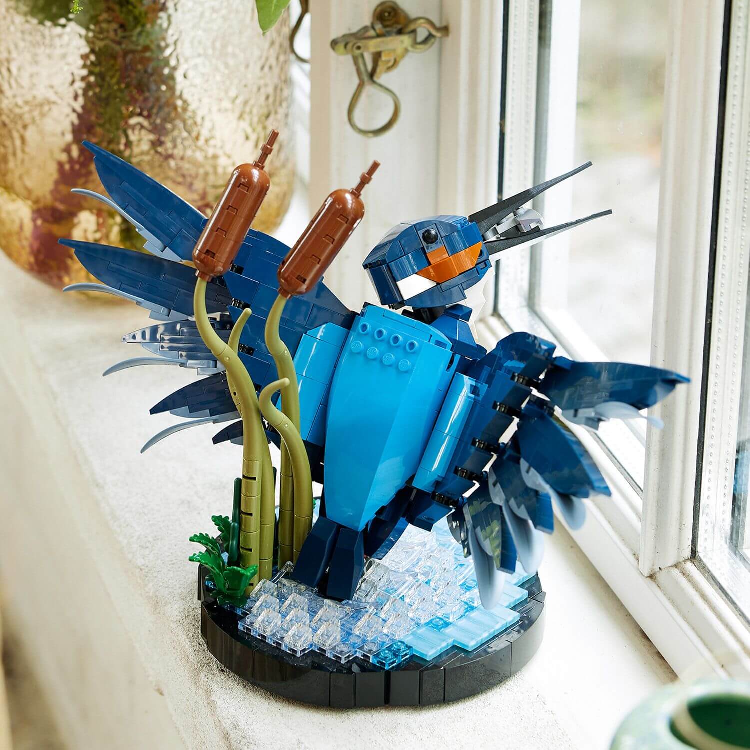 Toys & Games > Toys > Construction Toys > Interlocking Blocks > LEGO > LEGO Icons Lego Icons 10331 Kingfisher Bird Model Set for Adults Ages 18 and Up 673419394215