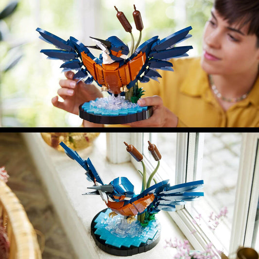 Toys & Games > Toys > Construction Toys > Interlocking Blocks > LEGO > LEGO Icons Lego Icons 10331 Kingfisher Bird Model Set for Adults Ages 18 and Up 673419394215