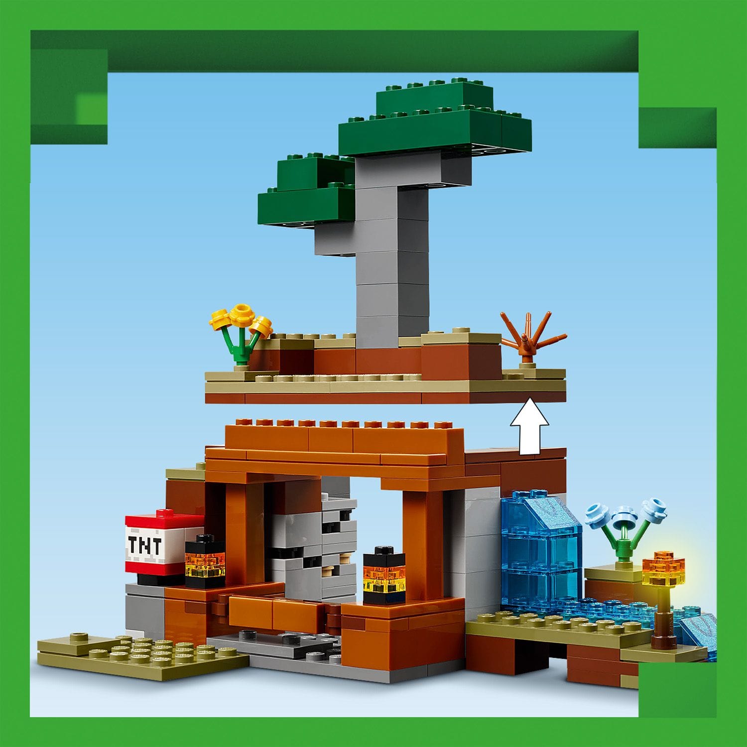 Toys & Games > Toys > Construction Toys > Interlocking Blocks > LEGO > LEGO Minecraft Lego Minecraft 21269 The Armadillo Mine Expedition Playset for Ages 8+ 5702017815435