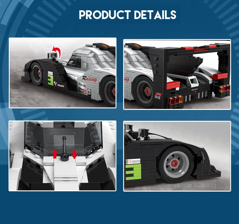 Mould King Porsche 919 Supercar 10002 6972316200020