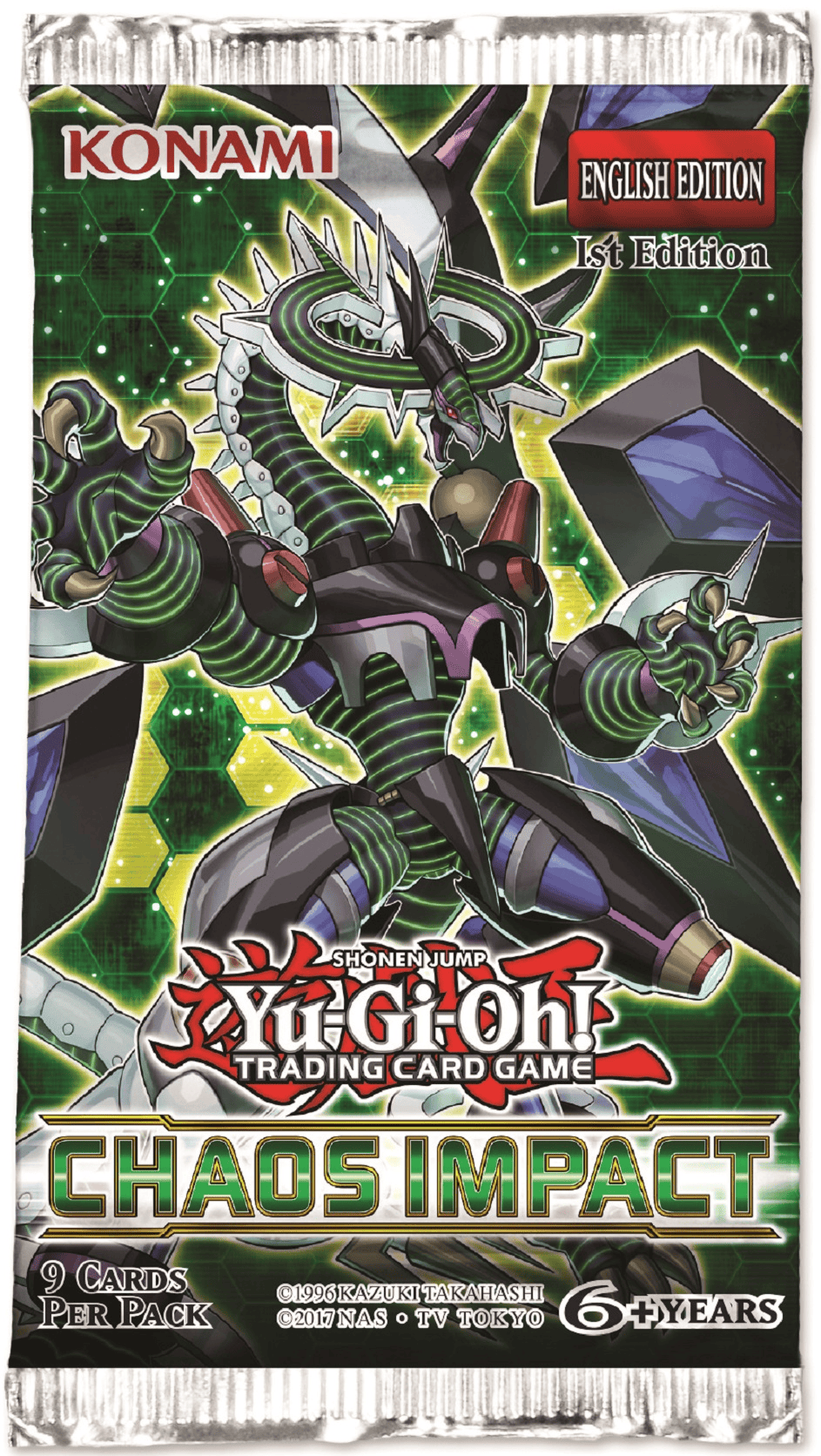Yugioh Sealed Yu-Gi-Oh Chaos Impact Booster Pack 4012927742990