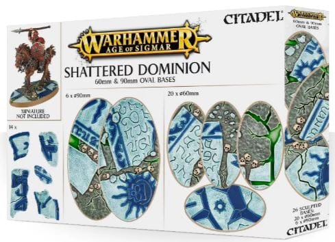 Bases AOS: SHATTERED DOMINION: 60 & 90MM OVAL 5011921073139