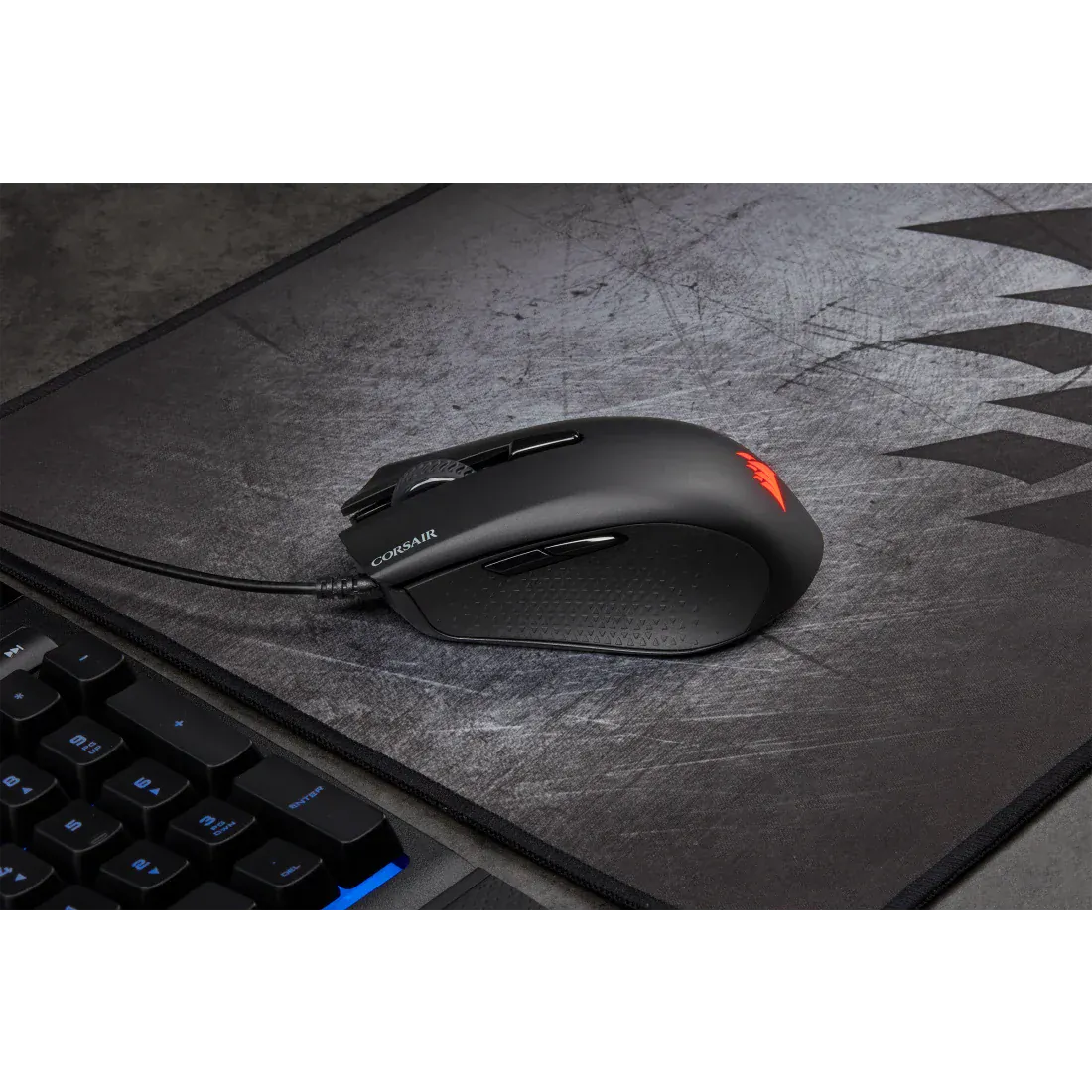Corsair Harpoon Pro Lightweight RGB  Optical Gaming Mouse  12000 DPI and 6 Programmable Buttons 0840006606321