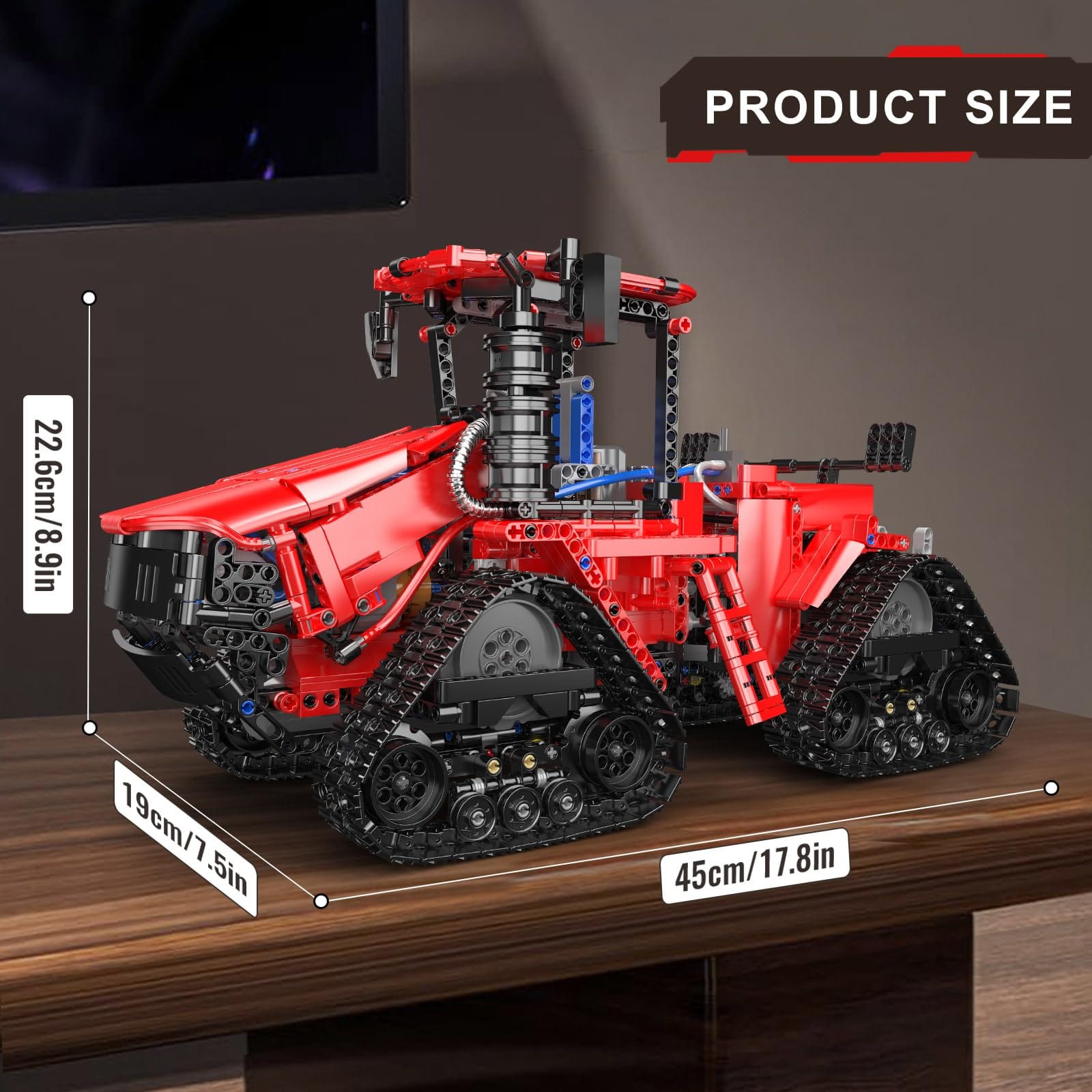 Mould King Pneumatic Crawler Tractor 18020 6972316267719