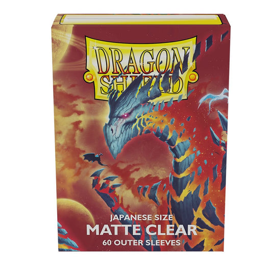 Card Sleeves Dragon Shield Japanese Size Perfect Fit Outer Sleeves (60 Sleeves) 5706569133528