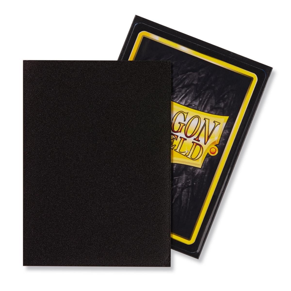Card Sleeves Dragon Shield Standard Sleeves - Matte Black (100 Sleeves) 5706569110024