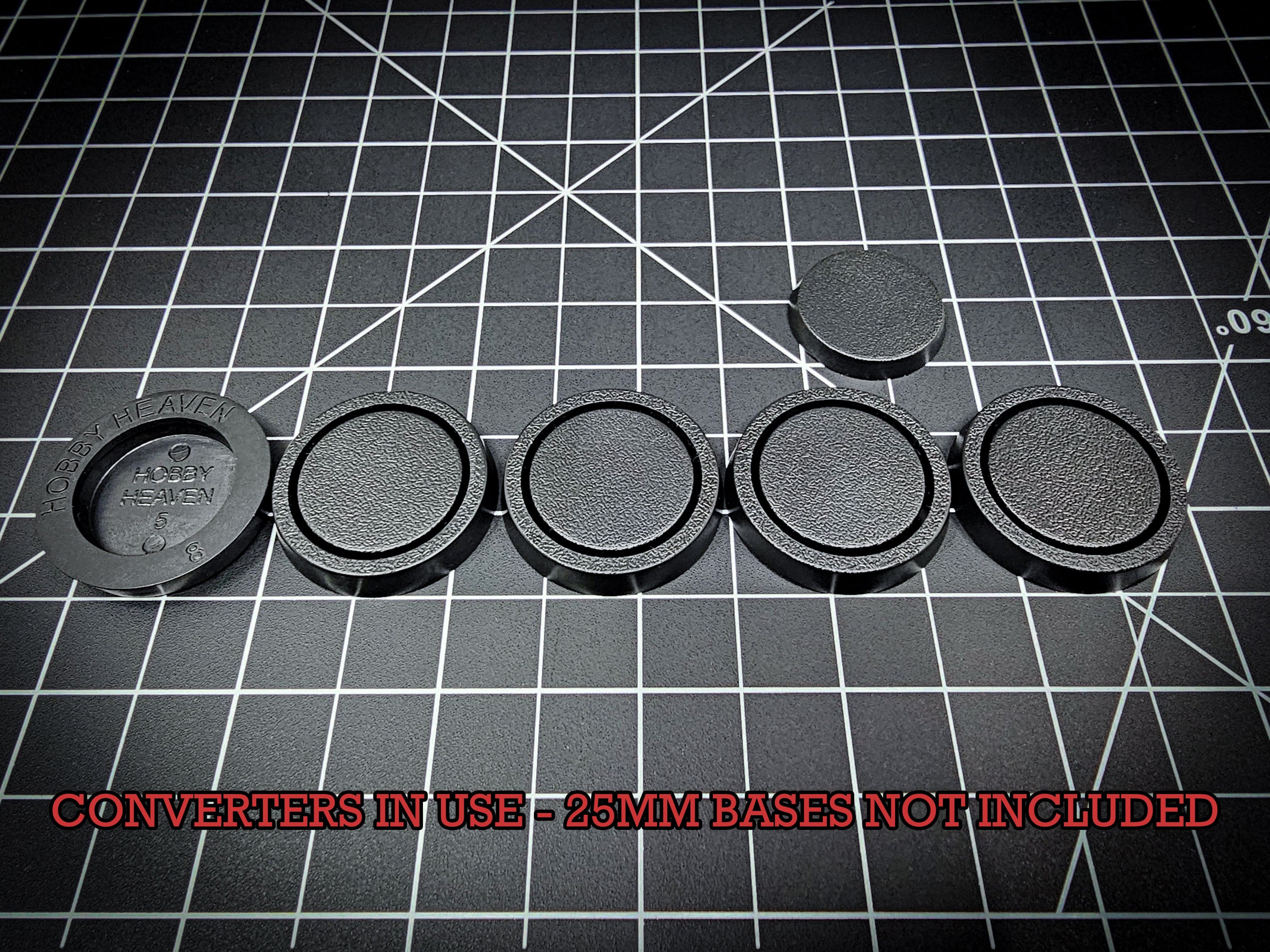 Base 25mm to 32mm Round Base Converter | Professional Gaming Base Adapter