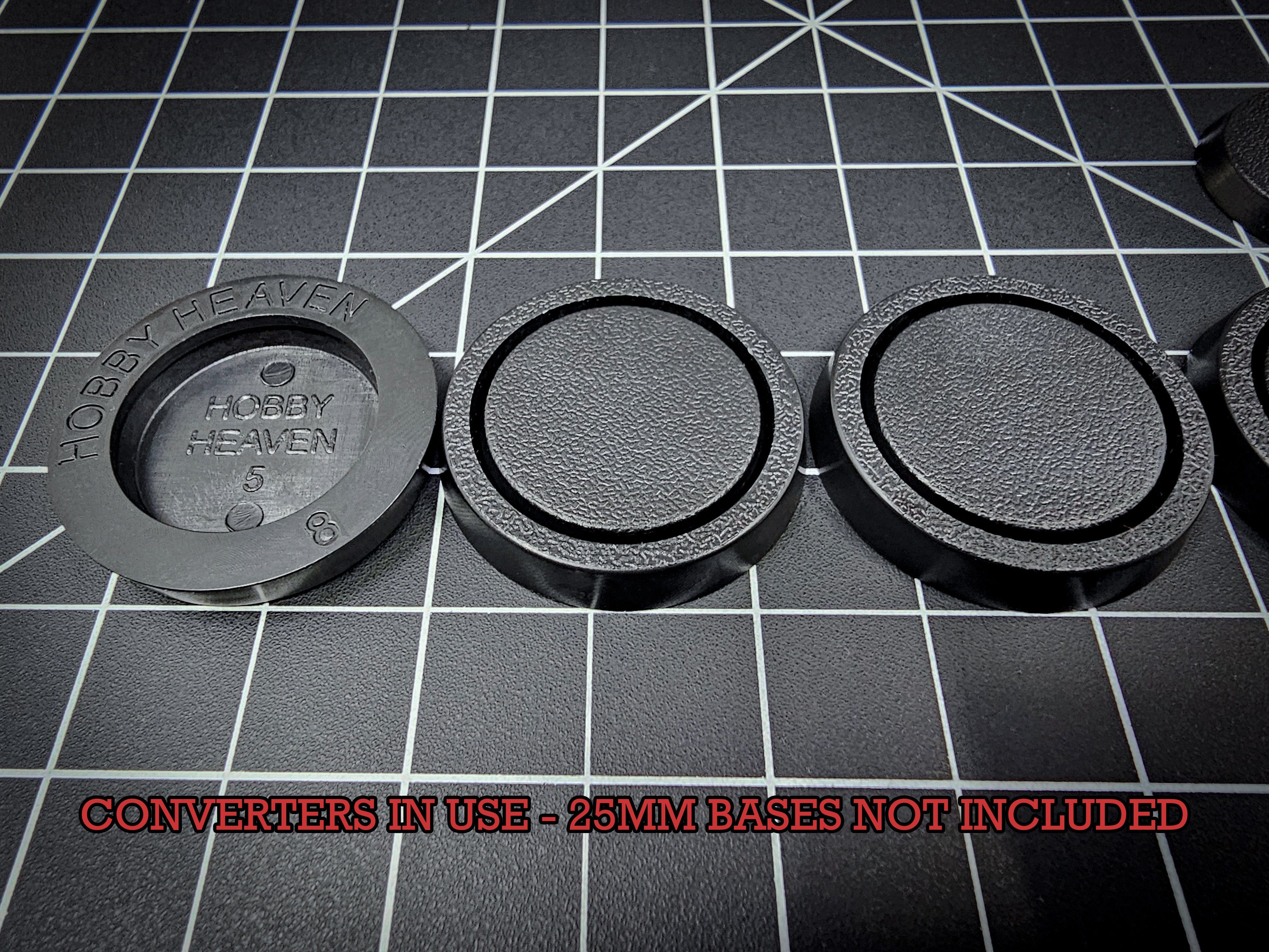 Base 25mm to 32mm Round Base Converter | Professional Gaming Base Adapter