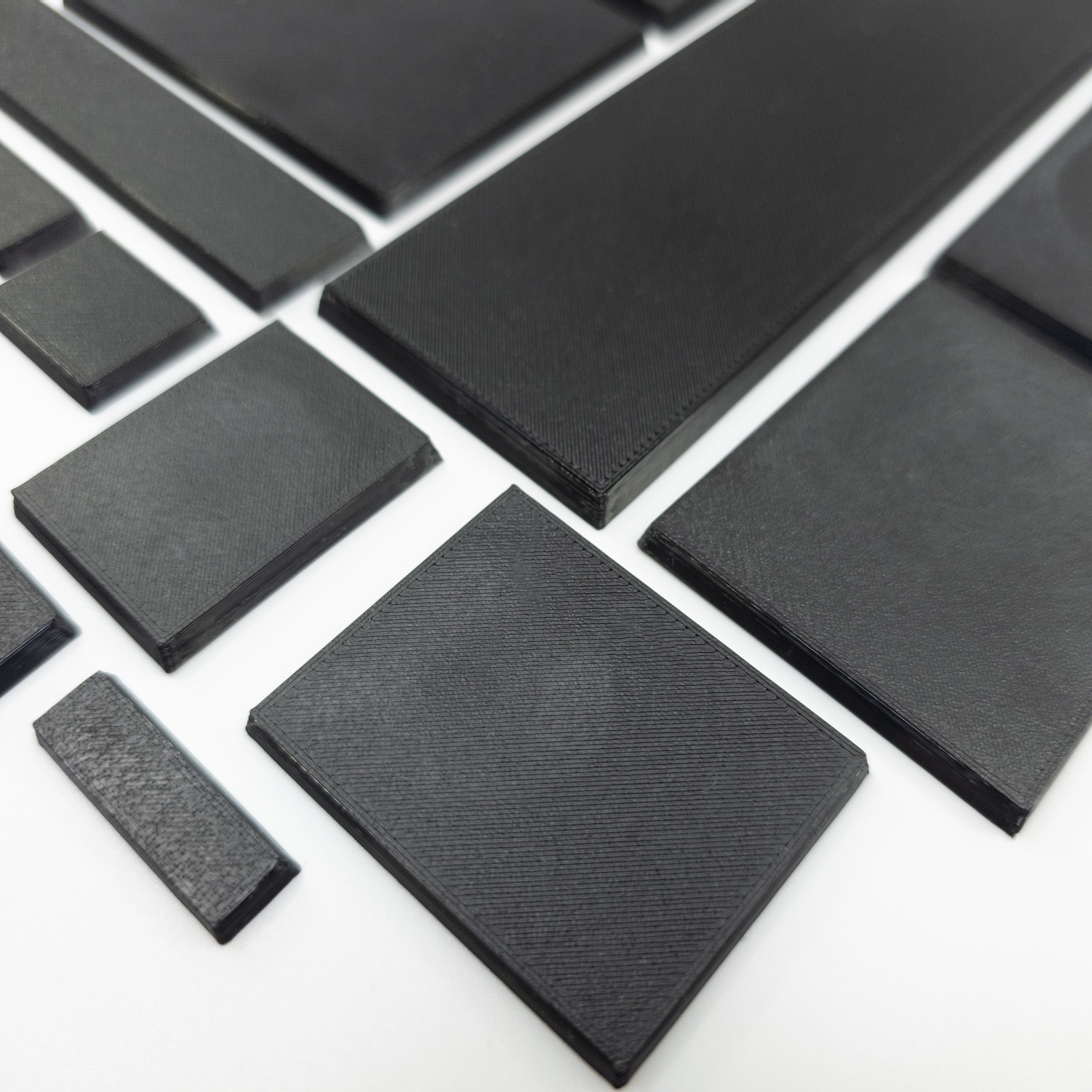 Base Rectangle Bases Range Sizes - 125x50mm to 200x175mm Large Sizes 3d Print Full Range Tabletop Games