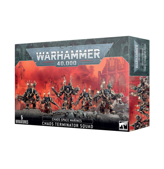 Chaos Space Marine CHAOS SPACE MARINES: TERMINATORS 5011921178247