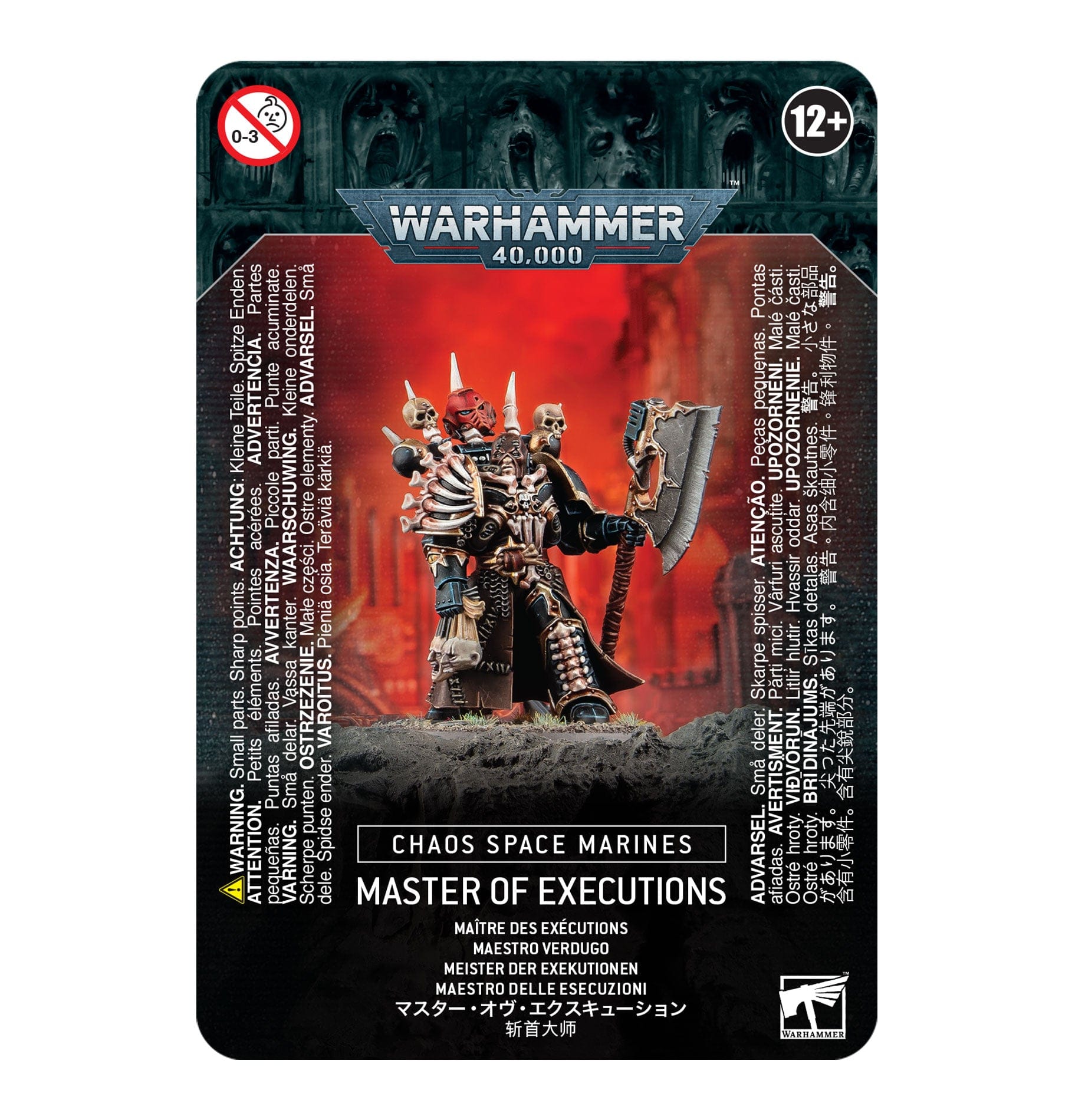Chaos Space Marine CHAOS SPACE MARINES MASTER OF EXECUTIONS 5011921178070