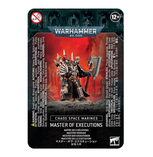 Chaos Space Marine CHAOS SPACE MARINES MASTER OF EXECUTIONS 5011921178070